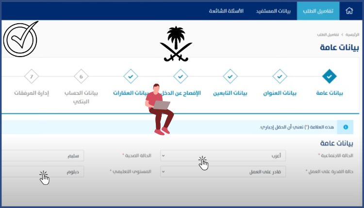شروط حساب المواطن للنساء غير المتزوجات